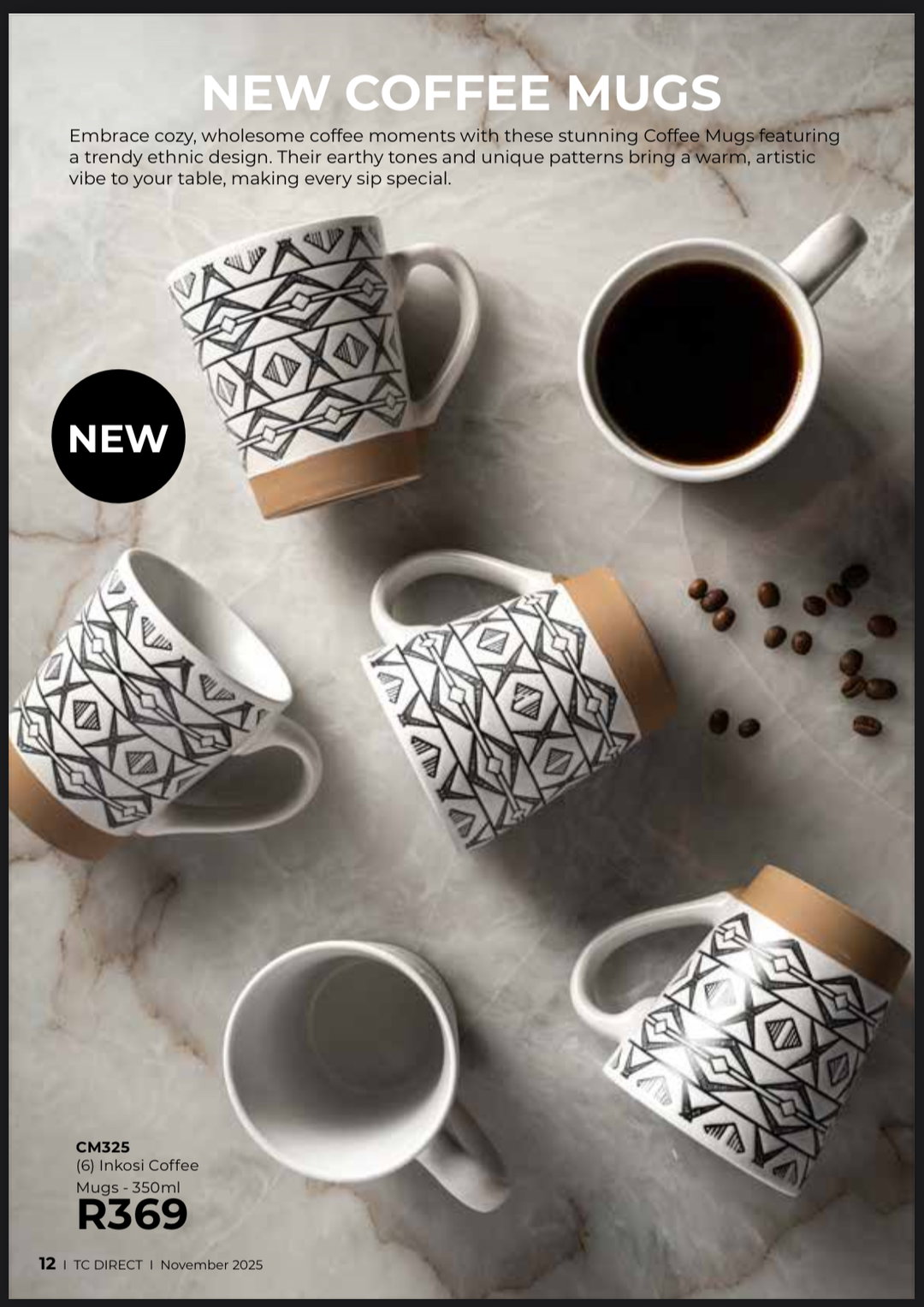 Inkosi coffee mugs