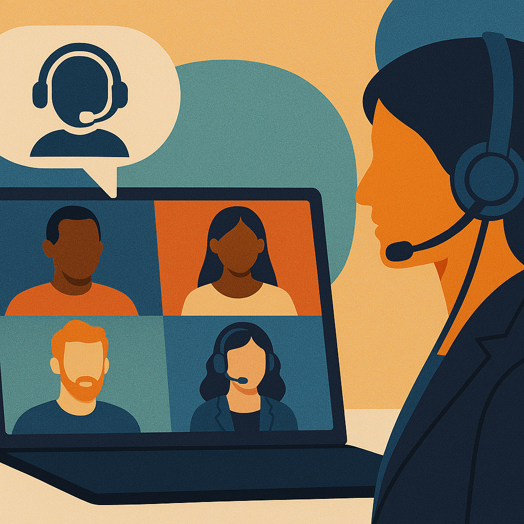 Interpreter Indonesia <> Inggris Online (Zoom, Teams dll.) dan Onsite