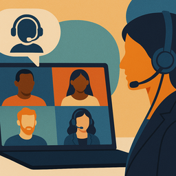 Interpreter Indonesia <> Inggris Online (Zoom, Teams dll.) dan Onsite
