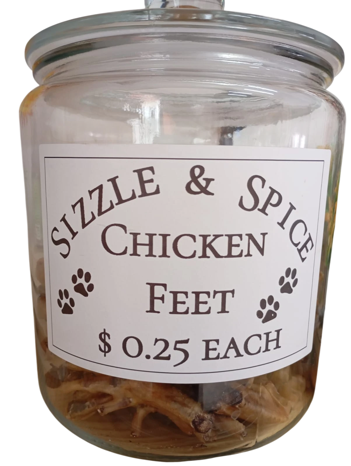 Dehydrated Chicken Feet / Pies de Pollo Deshidratados_0