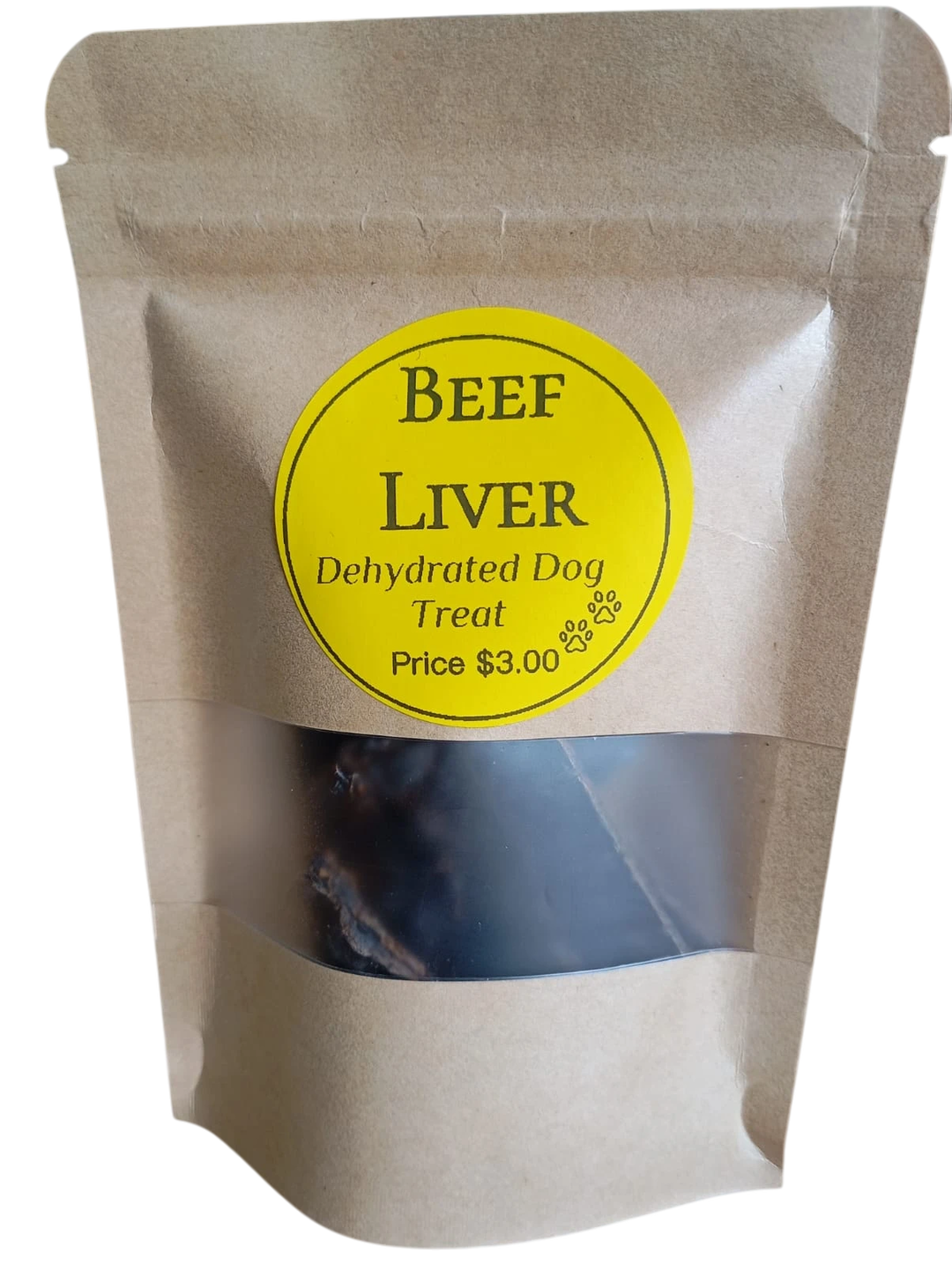 Dehydrated Beef Liver (Small) / Hígado de Res Deshidratado (Pequeño)