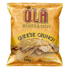 Ola tortilla chips cheese crunch 200g_0