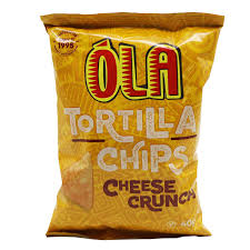 Ola tortilla chips cheese crunch 40g_0