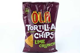 Ola tortilla chips lime crunch 200g