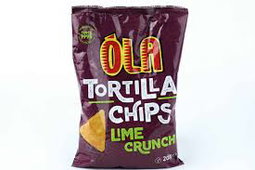 Ola tortilla chips lime crunch 200g