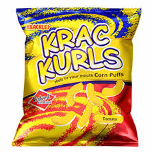Krac kurls tangy tomato 25g