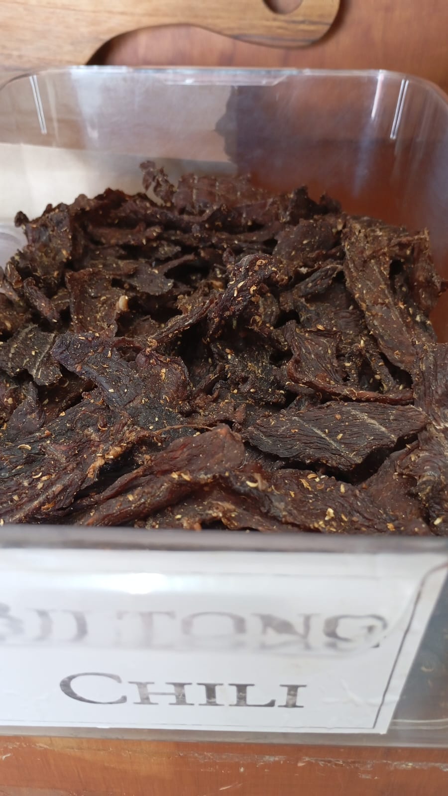 Chili Biltong / Biltong con Chile