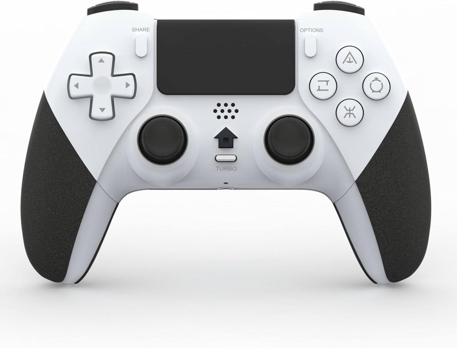 Controle sem fio Pro compatível com PS4 / PS4 Pro / PS4 Slim, controle remoto para jogos com bateria recarregável de 800 mAh integrada, joystick preciso, áudio, turbo e programação avançada de botões._0