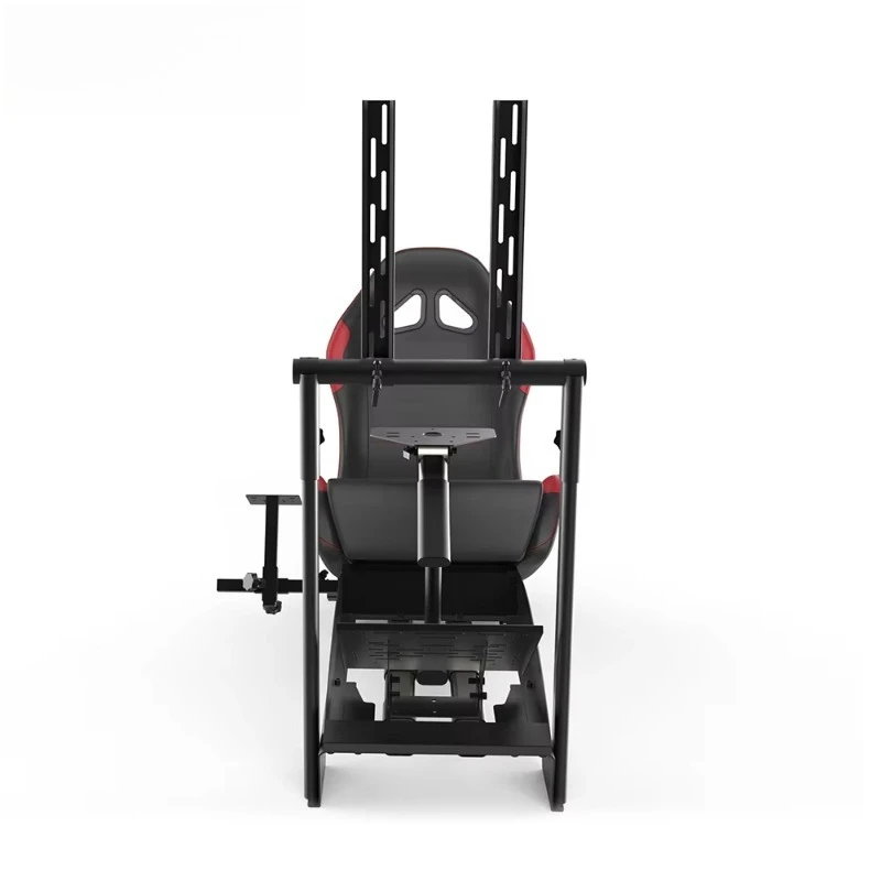 Cockpit simulador de corrida para todos os volantes Logitech G923|G29|G920|FlashFire F111|Megacom|Thrustmaster|Fanatec|PlayStation 5/4|Xbox Series S/X|PC com suporte para câmbio, branco_5
