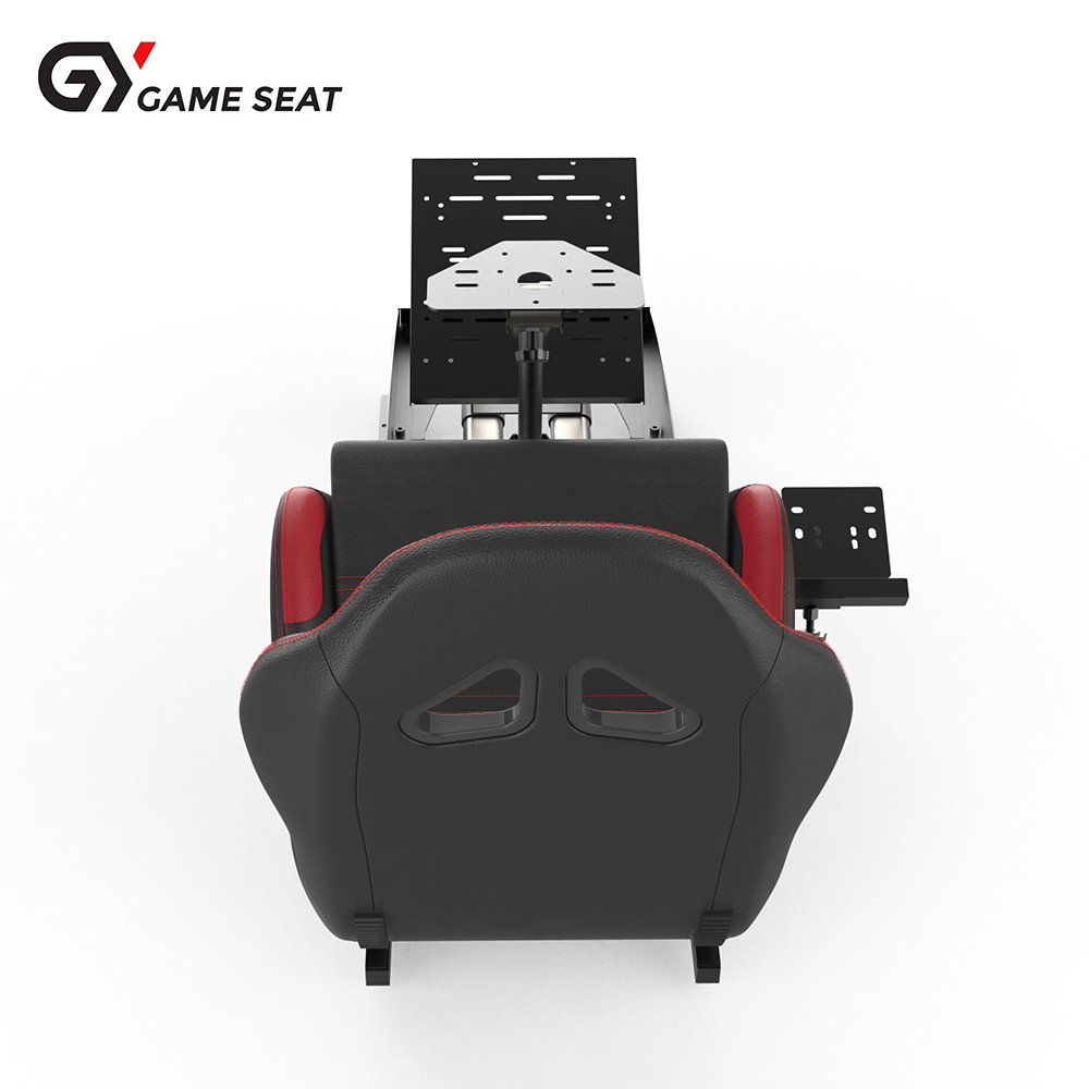 Assento de Simulador de Corrida Original com Tela 3D para Entretenimento, Assento de Cockpit de Simulador de Corrida F1_2