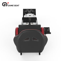Assento de Simulador de Corrida Original com Tela 3D para Entretenimento, Assento de Cockpit de Simulador de Corrida F1