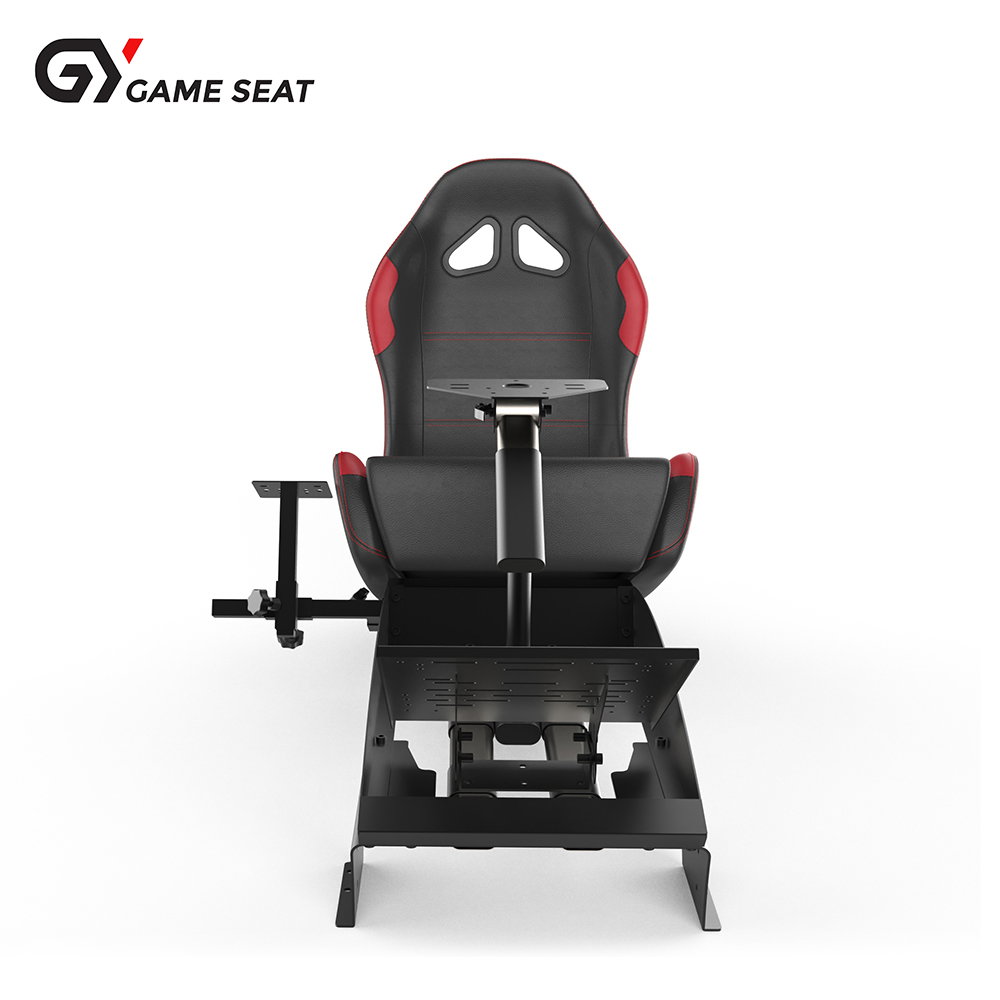 Assento de Simulador de Corrida Original com Tela 3D para Entretenimento, Assento de Cockpit de Simulador de Corrida F1_1