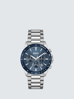 BOSS 1514240 Men's Strike Chronograph Date Bracelet Strap Watch, Blue