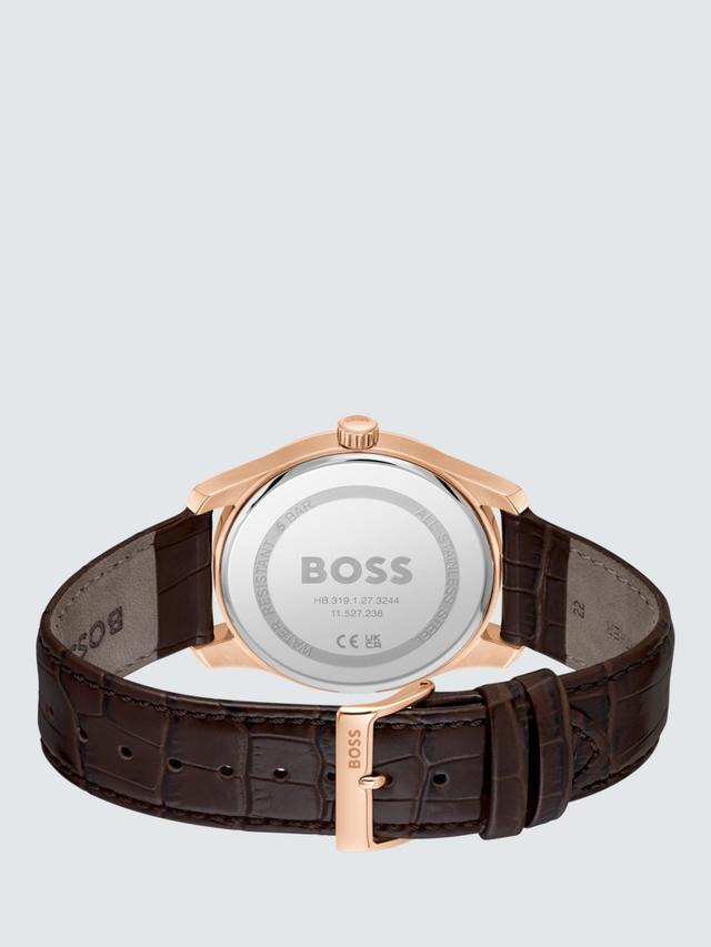 1514273 Men's Principle Master Leather Strap Watch_1