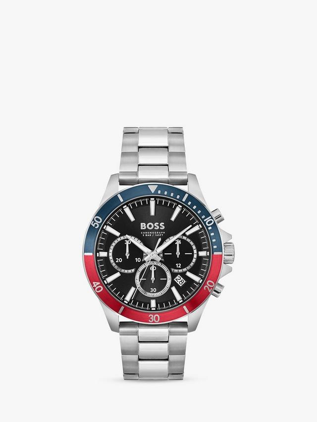 BOSS Men's Troper Chronograph Bracelet Strap Watch_0