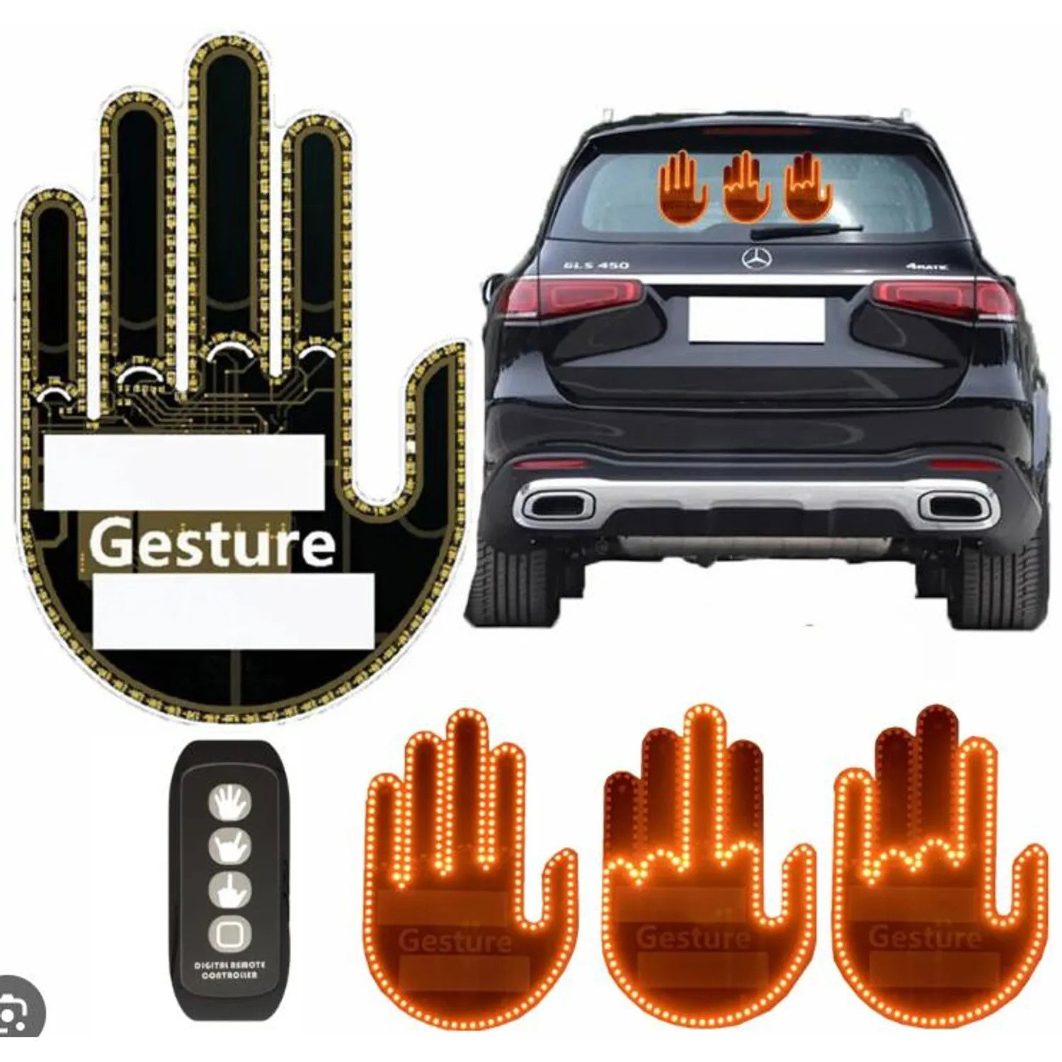 Luz de Dedo para Coche _0