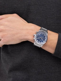 BOSS 1514250 Men's Candor Chronograph Date Bracelet Strap Watch, Blue