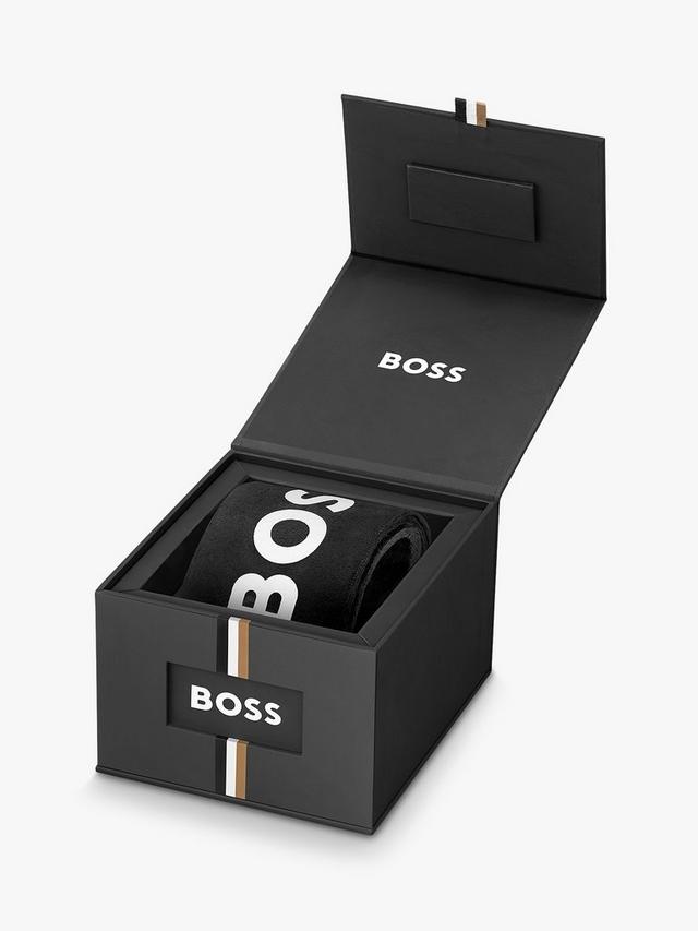 BOSS 1514153 Men's Skytraveller Chronograph Date Bracelet Strap Watch, Grey_3