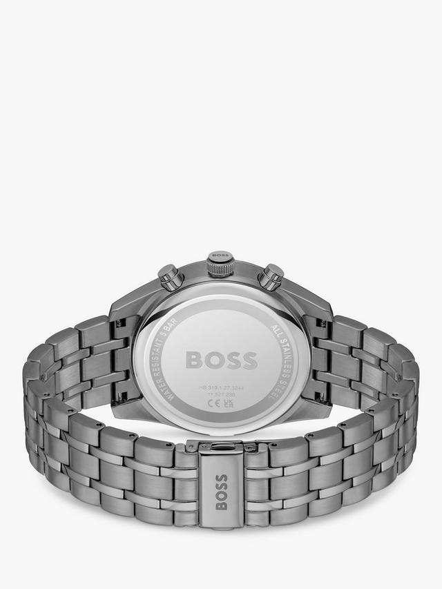 BOSS 1514153 Men's Skytraveller Chronograph Date Bracelet Strap Watch, Grey_1