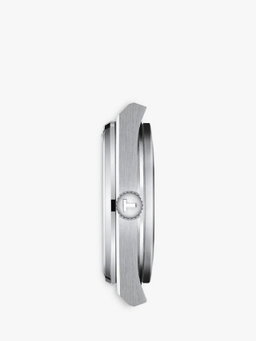 T1372101111100 Unisex PRX 35 Mother of Pearl Dial Watch, Silver