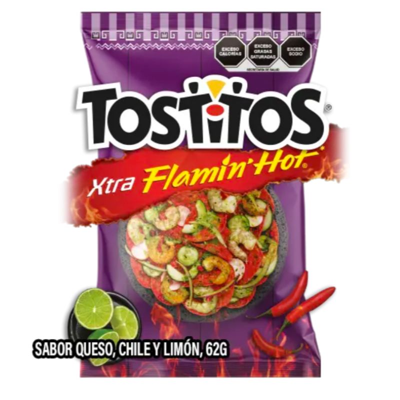 Tostitos Flamín Hot 62g