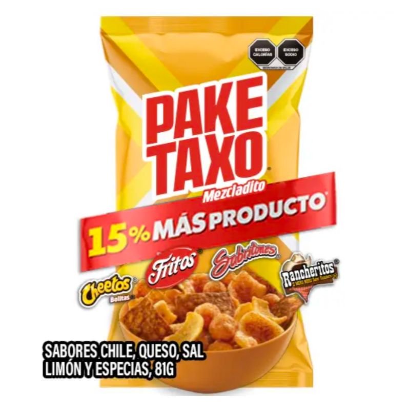 Paketaxo Mezcladito 81g