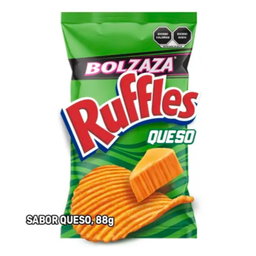 Ruffles Queso Bolzaza 88g