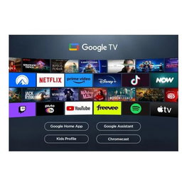 TCL 65" Inches QLED Google Smart TV - Black + 15 months  Warranty 65P7K