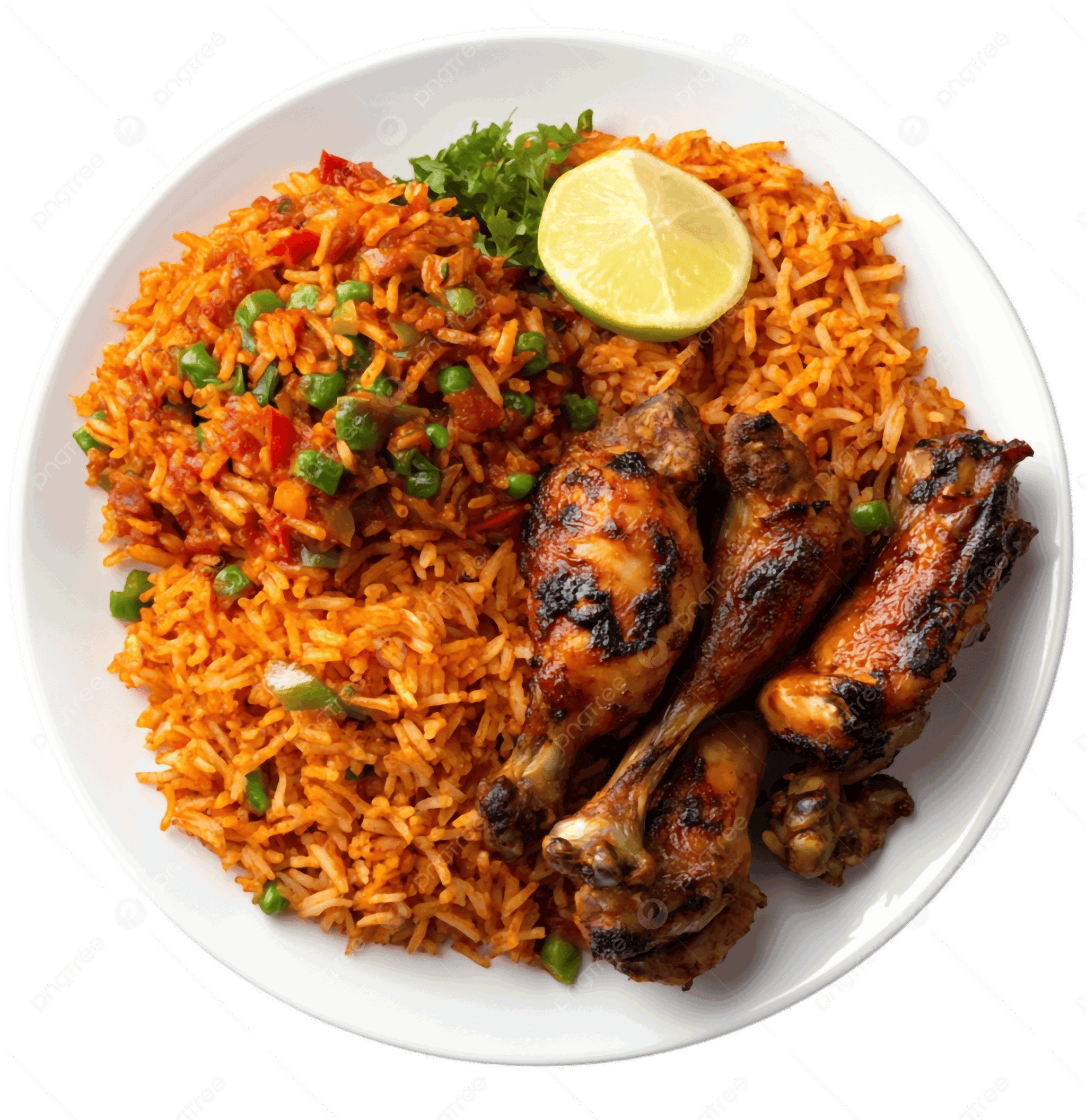 Jollof Rice & Chicken_0