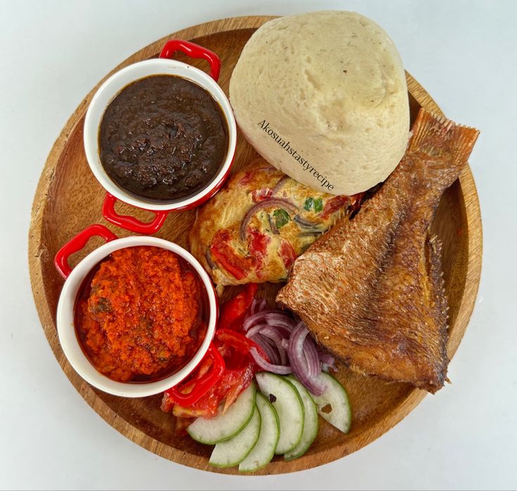 Banku and fried fish_0