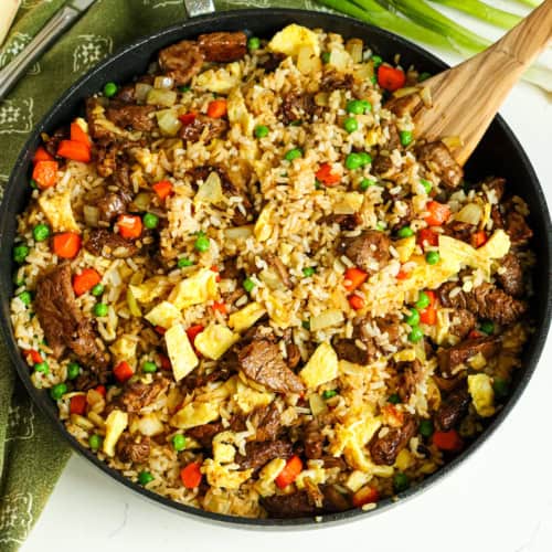 Beef fried rice