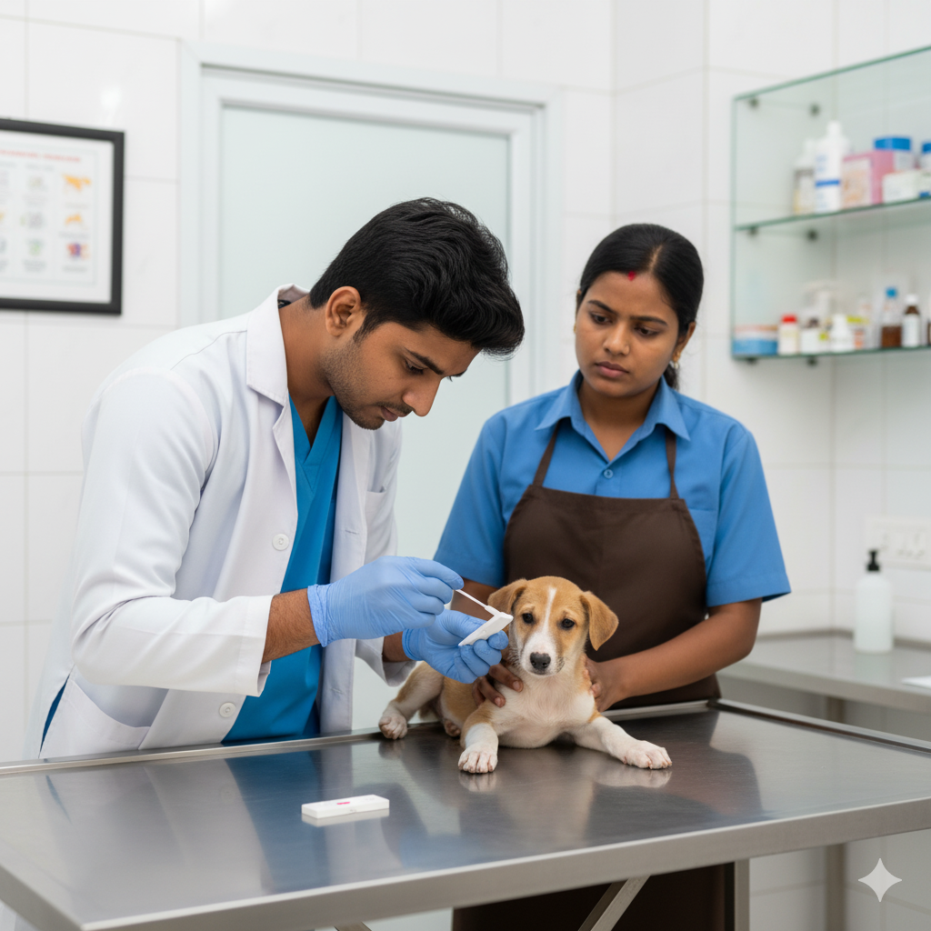 RAPID DISTEMPER TEST