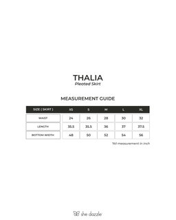 (Pre-order) She Dazzle Thalia Skirt - Sand Beige