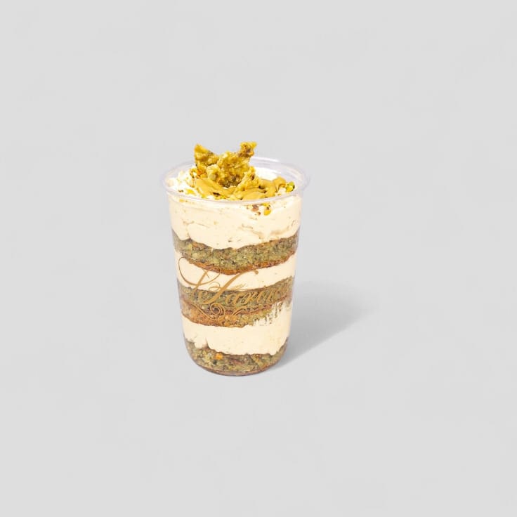 Pistachio cake In Cup For 2 Person_0
