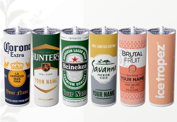 Customized Alcohol Tumbler 