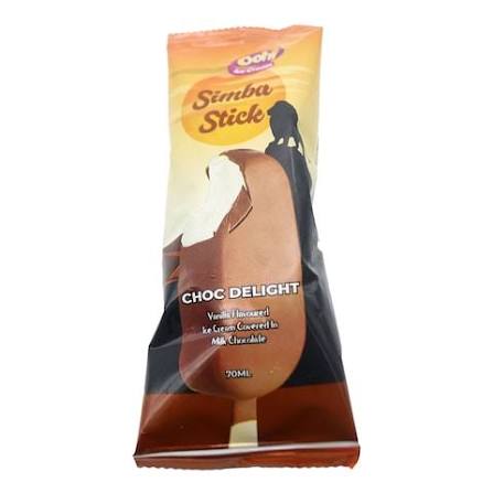 Ooh Simba stick choc delite 70ml