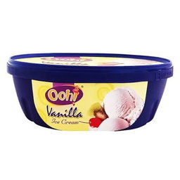 Ooh vanilla ice cream 1lt