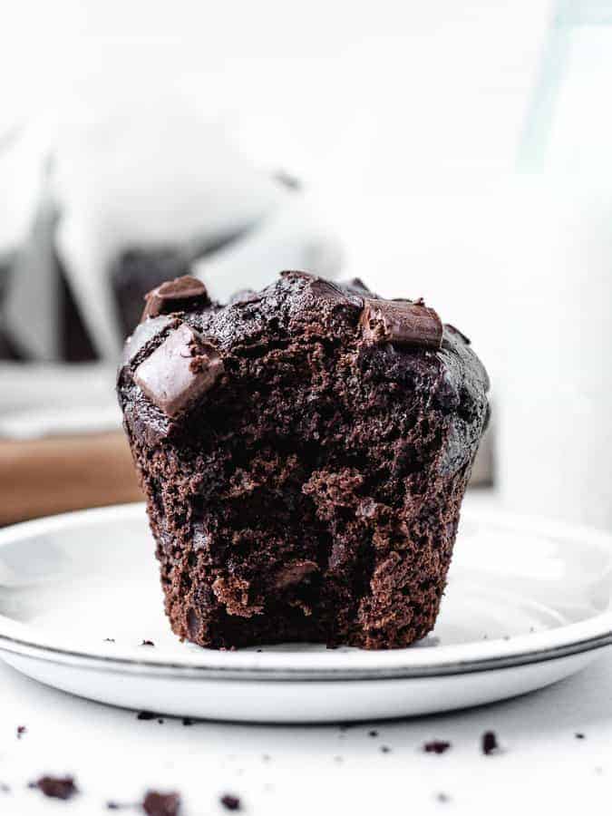 Double Choc Muffins    _0