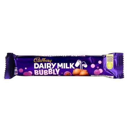 Cadbury dairy milk bubbly 28g_0