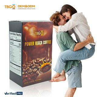 2025 TBG OEM Maca Ginseng Coffee Maca Root Coffee Power Maca Powder Plus Boxs Energy Boost Enhancement Drinks Coffee for Men_0