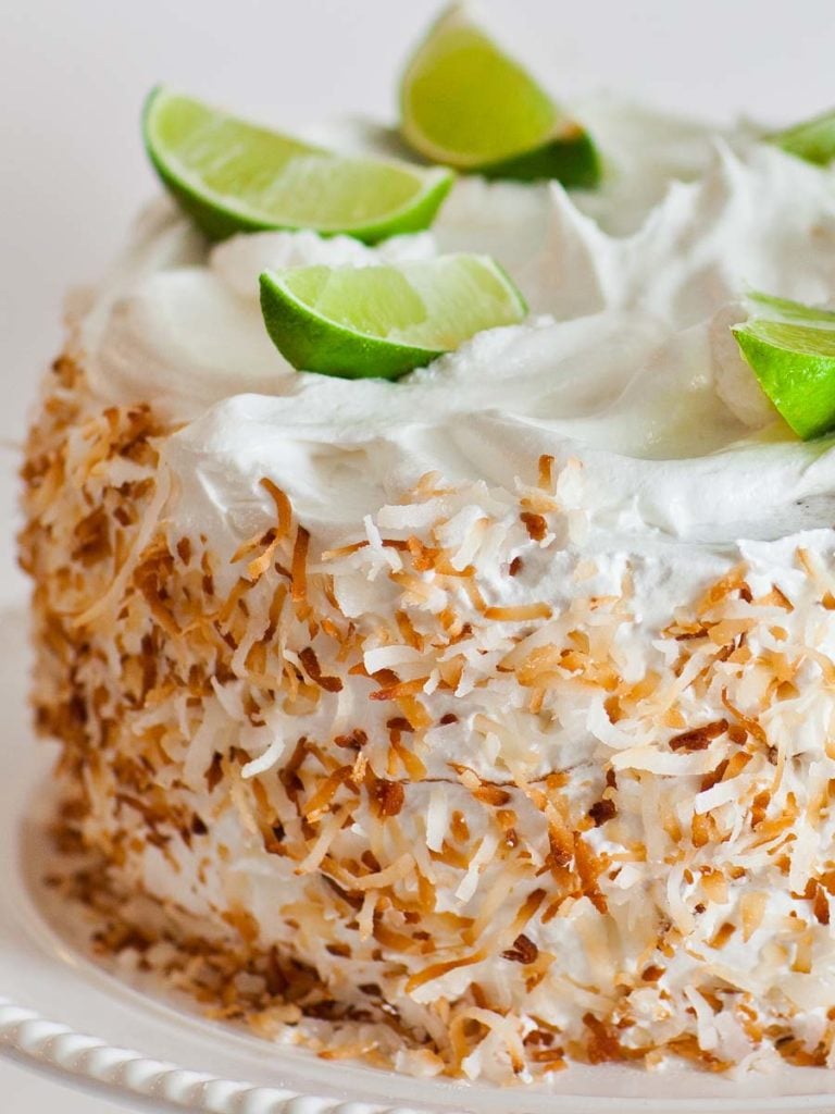 Coconut Moist Cake (Coconut & Lime)