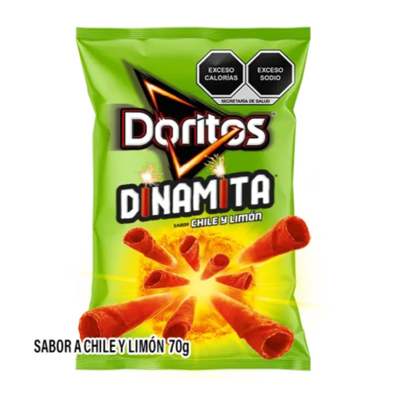 Doritos Dinamita Chile y Limón 70g