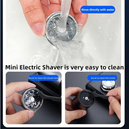 addigoes Portable Shaver Men Beard Shaver Compact 