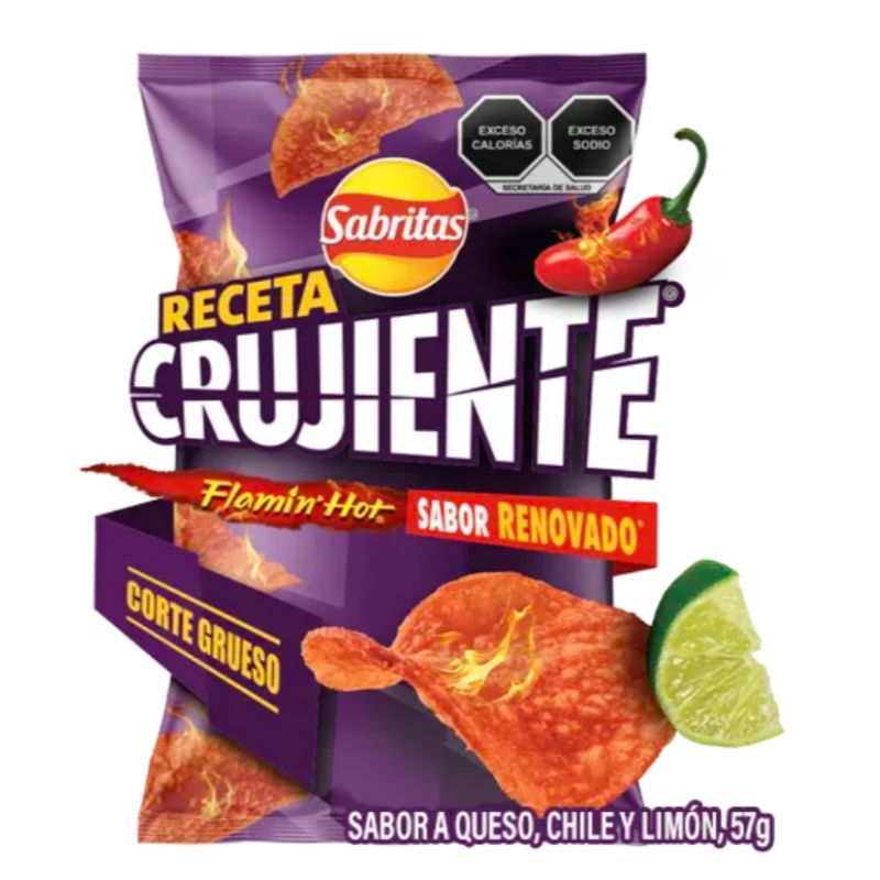 Sabritas Receta Crujiente Flamín Hot 57g