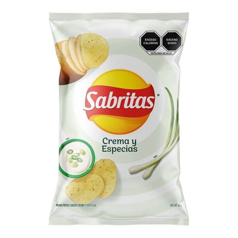 Sabritas Crema y Especias 160g
