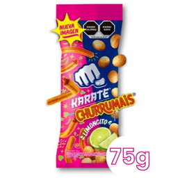 Cacahuates Karate con Churrumais 75g