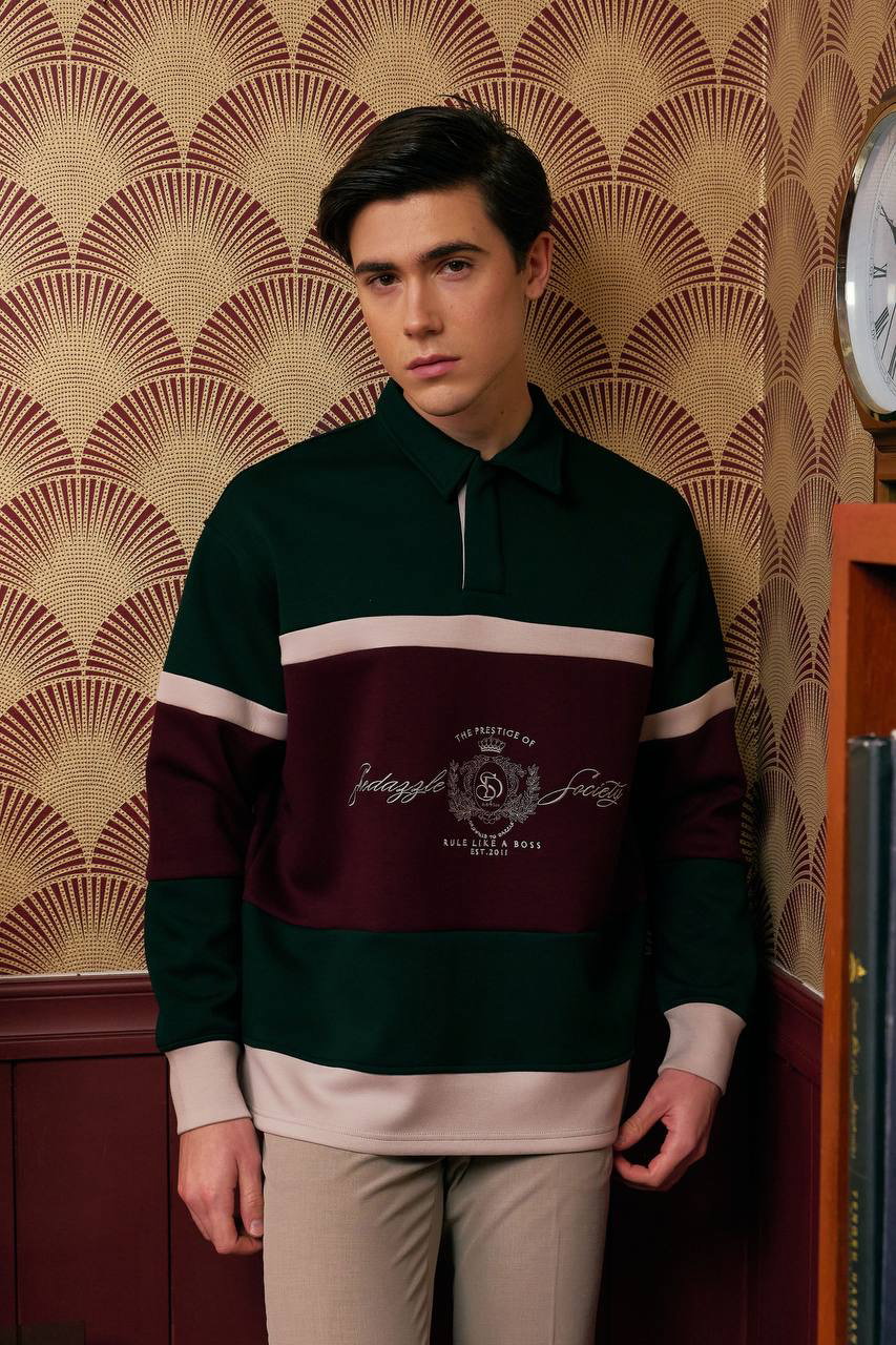 (Pre-order) She Dazzle Usher Unisex Jumper - Emerald_1