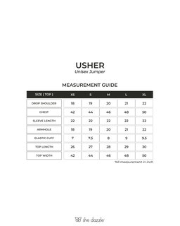 (Pre-order) She Dazzle Usher Unisex Jumper - Emerald