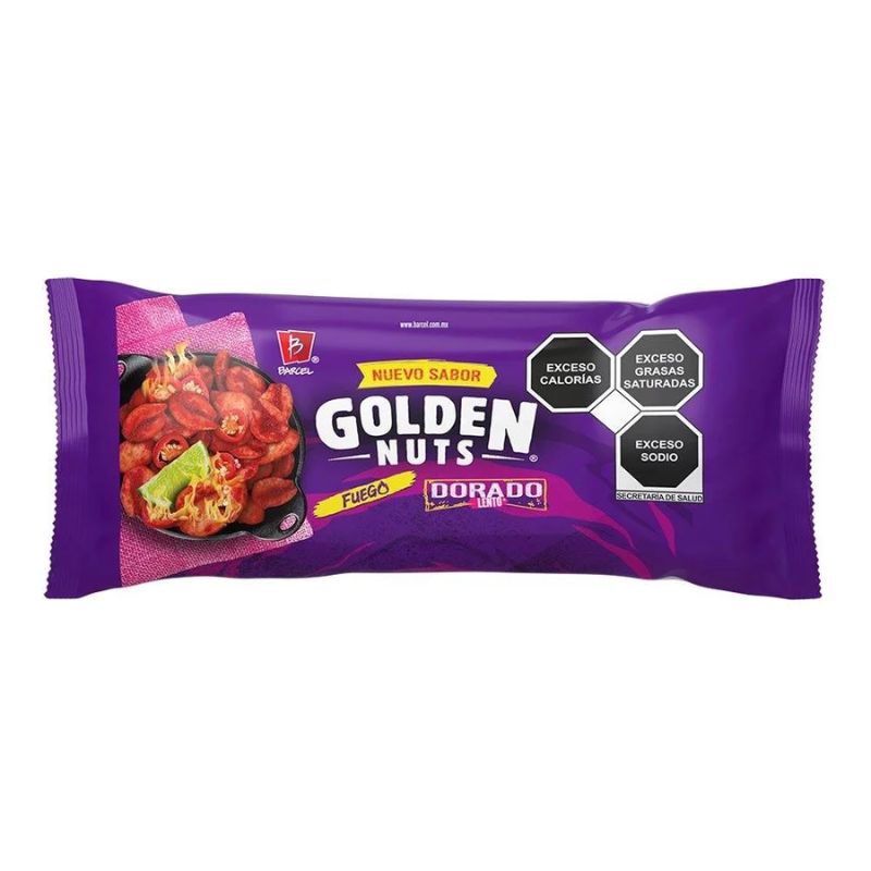 Cacahuates Golden Nuts Fuego 78g
