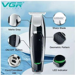 Electric HairClipper USB Rechargeable Cordless Trimmer